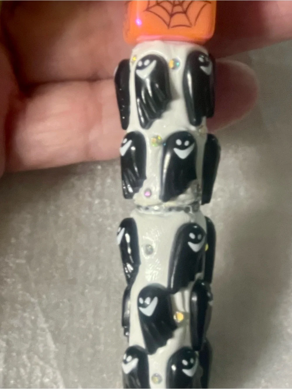 Halloween Bettlejuice Handcrafted Pen